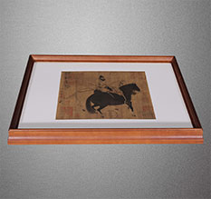 盐城市书画装裱配框服务案例